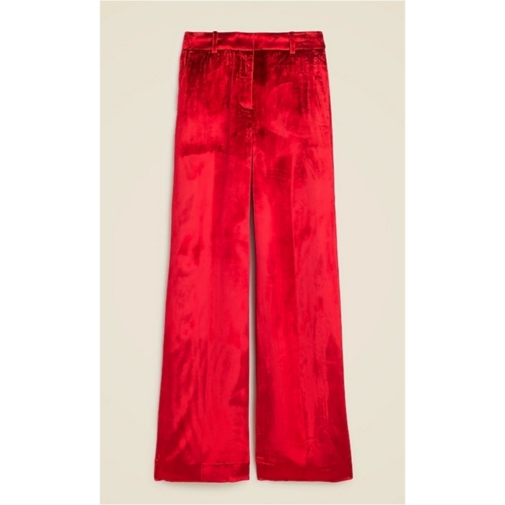 J.Crew Carolina Pant in Drapey Velvet